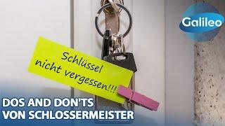 Ausgesperrt? Kein Problem! Die Dos and Don'ts von Schlossermeister Cemil