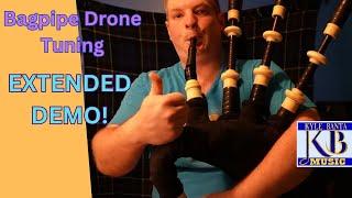 Bagpipe Lesson - Tuning Drones (EXTENDED DEMO!)