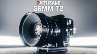 THE CHEAPEST CINEMA LENS for the SIGMA FP and Lumix S5! The 7artisans 35mm t2 | Sigma FP 12 bit RAW