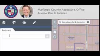 How to Use Bookmarks in the Maricopa County Assessor's Office Parcel Viewer