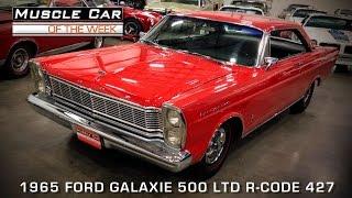 1965 Ford LTD R-Code 427 Video Muscle Car Of The Week Video Episode #85