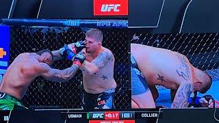 Usman is a dirty dirty fighter! Release him!!! | Mohammed Usman vs Jake Collier | UFC FN 228