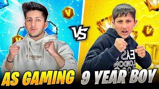 9 Year Boy Vs As Gaming 1 Vs 1 Clash Squad Fight 50,000 Diamonds Challenge - Garena Free Fire