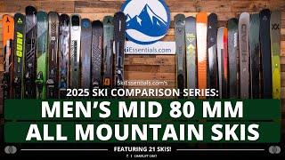 2025 Men's Mid-80 mm All-Mountain Ski Comparison with SkiEssentials.com