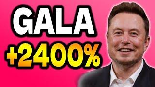 GALA WILL +24000% AFTER THIS NEWS!! IT'S POSSSIBLE?? - GALA BULL CLUB PRICE OCTOBER 2025