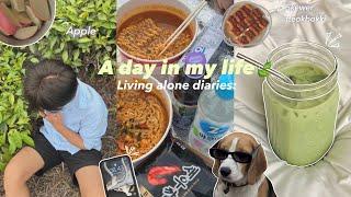 A day in my life | living alone vlog | aesthetic vlog 