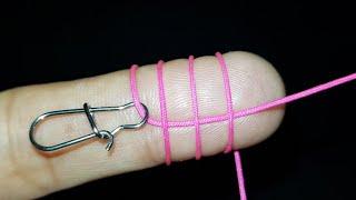 Have you tried this? This might be your next go to knot!