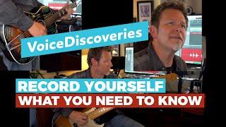 How to RECORD your Guitar and Vocals — VOICE LESSONS for Guitar Players #3