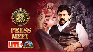 NBK 50 Years Celebrations Press Meet LIVE | Nandamuri Balakrishna | NTV ENT