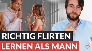 Flirten lernen als Mann: SO wirst Du besser im Umgang mit Frauen! (+ Tipps) | Andreas Lorenz