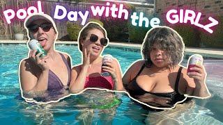 POOL DAY WITH THE GIRLS!! Eat + Shop Hangout with Me