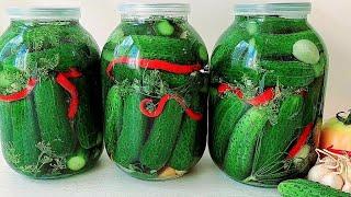 I DO NOT BUY CUCUMBERS in winter anymore! The best and EASIEST recipe for pickled cucumbers.