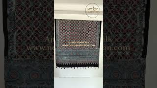 Ajrakh Modal Silk Dupatta