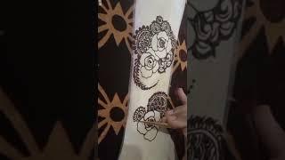 mehndi design by mystic henna studio. watch full video in my YouTube channel#shorts