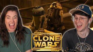 Battle of the DROIDS! TEAM R2! | CLONE WARS First Watch | 106 & 107