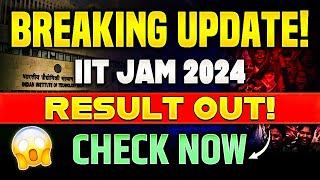 IIT JAM Result 2024 : How to Check IIT JAM Rank and Marks Step-By-Step Guide | IIT JAM Cut Off 2024