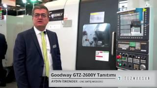 Goodway GTZ-2600Y CNC Tornalama Merkezi / Tanıtım