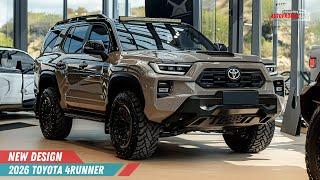 2026 Toyota 4Runner First Look: Perfect Blend of Ruggedness and Comfort