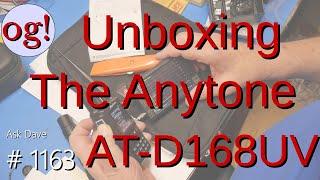 Unboxing the Anytone AT-D-168UV handheld (#1163)