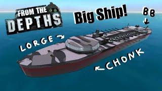 Big Battleship, Full Build! Let's Build (x4 Speed), From the Depths