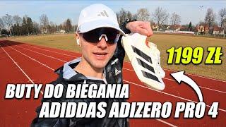 Buty do biegania za 1200zł... | Adizero Adios Pro 4 TEST