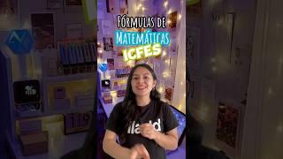 Fórmulas de #matemáticas que sí o sí deber saber para presentar la Prueba Saber 11 #icfes  ️