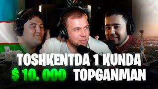 [Chiqish] Amerikada emas Toshkentda 1 kunda 10.000 $ topgan