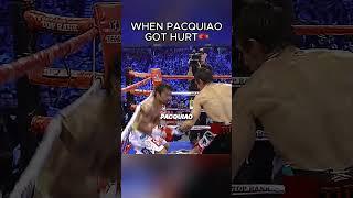When Pacquiao Got Hurt By A Bodyshot