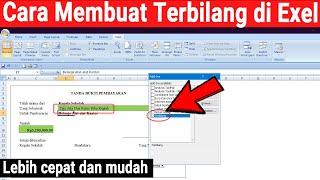 Cara Membuat Terbilang Rupiah di Excel