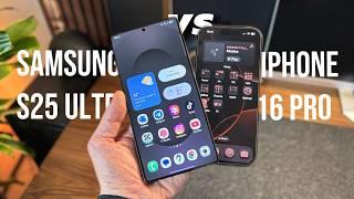 Samsung S25 Ultra vs iPhone 16 Pro - This Is Impressive