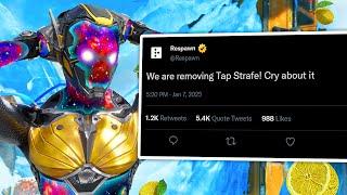 RESPAWN TRIED TO NERF TAP STRAFING IN APEX LEGENDS!?