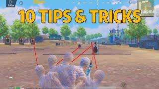 TOP 10 PRO TIP & TRICKS FOR PUBG MOBILE/BGMI | NEW PUBG MOBILE TIP AND TRICKS