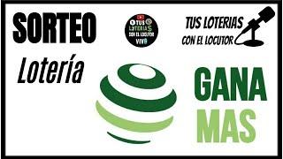 Sorteo Lotería Nacional tarde GANA MAS Resultados En Vivo de hoy lunes 14 de octubre de 2024