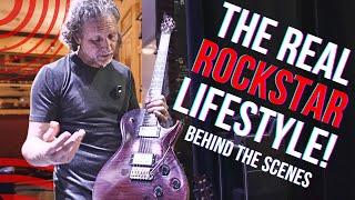 The REAL LIFE of a Touring Rock Guitarist