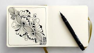 Get Started with Zentangle in Just 10 Minutes: Quick & Easy Doodle Art