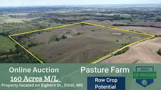 Tract 1- ONLINE AUCTION IN MACON COUNTY MO 200 ACRES M/L SOLD IN 2 TRACTS