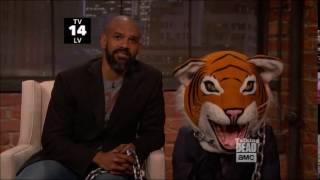 Talking Dead - Khary Payton & Chris Hardwick as Shiva