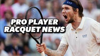 New racquets for the pros - Bublik, Tsitsipas, Khachanov etc