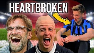 LIVERPOOL AND REFEREE BREAK INTER MILAN HEARTS (**EMOTIONAL**)