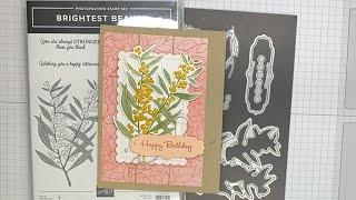 Stampin’ Up! Brightest Beauty Birthday Card Tutorial