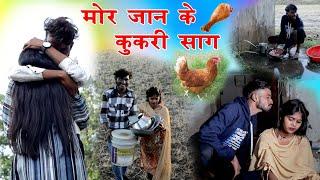 मोर जान के कुकरी साग|chattisgarhi comedy video dhiru mantora |fekuram punam cg natak परिवारिक कामेडी