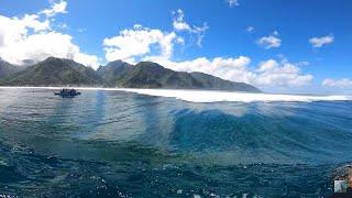 RAW POV SHALLOW TEAHUPO’O INSIDE LEDGE!