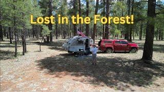 Lost in the Coconino National Forest! #Dispersed Camping #Middle of Nowhere!