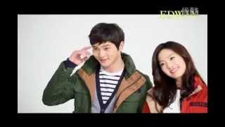 Joo Won and Jin Se Yeon EDWIN Spring Collection 2013 BTS