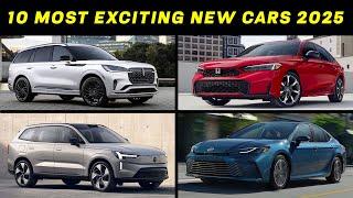 Top 10 Most Exciting New Cars of 2025 | From Luxury Sedans to Best 3-Row SUVs