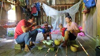 The Happy Life of Bens' Daughter's Family, Harvesting Rice and Cooking | Farmer Family