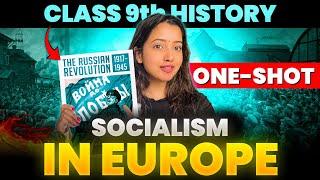 SOCIALISM IN EUROPE AND THE RUSSIAN REVOLUTION | Class 9 History Chapter 2 #class9 #socialscience