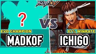 KOF XV ▰ Madkof (Random/Random/Goenitz) vs Ichigo (Shingo/Rock/Isla)