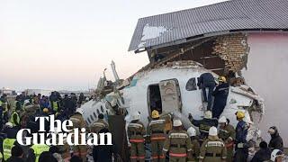 Bek Air crash: passenger plane with 100 on board does down in Kazakhstan