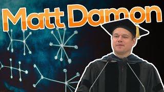 Actor Matt Damon offers the 2016 MIT Commencement Address